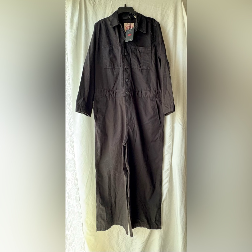 Levi's ICONIC black Long Sleeve Jumpsuit